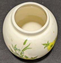 Load image into Gallery viewer, Vintage Sadler Ginger Jar - With Lid - Floral Bouquet - Staffordshire England
