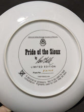Load image into Gallery viewer, Pride of the Sioux - Collectors Plate by Paul Calle - Limited Edition
