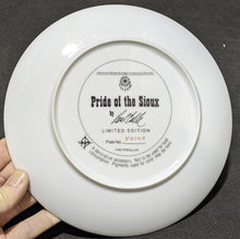 Load image into Gallery viewer, Pride of the Sioux - Collectors Plate by Paul Calle - Limited Edition
