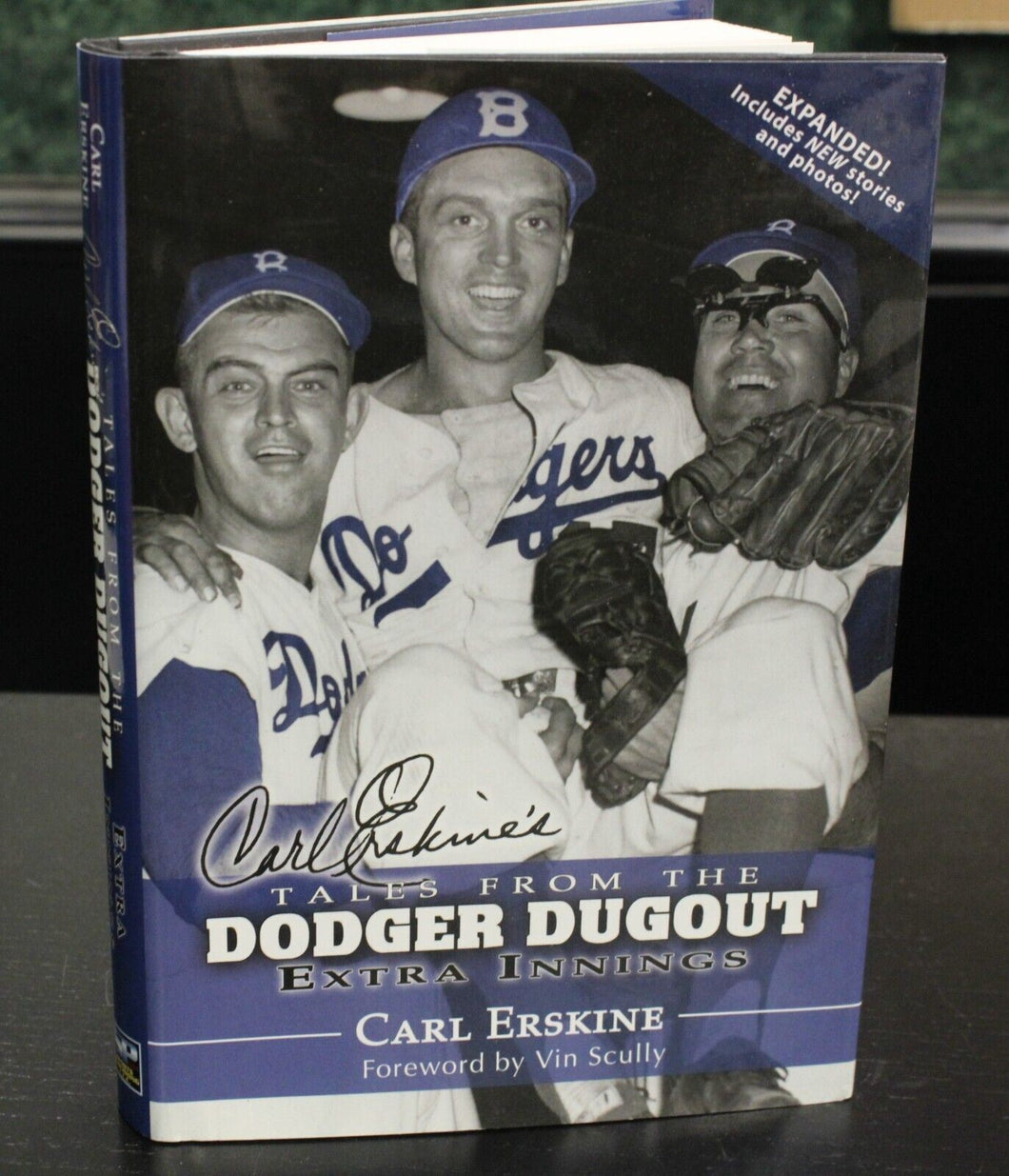 Tales From The Dodger Dugout: Extra Innings Signed by Carl Erskine