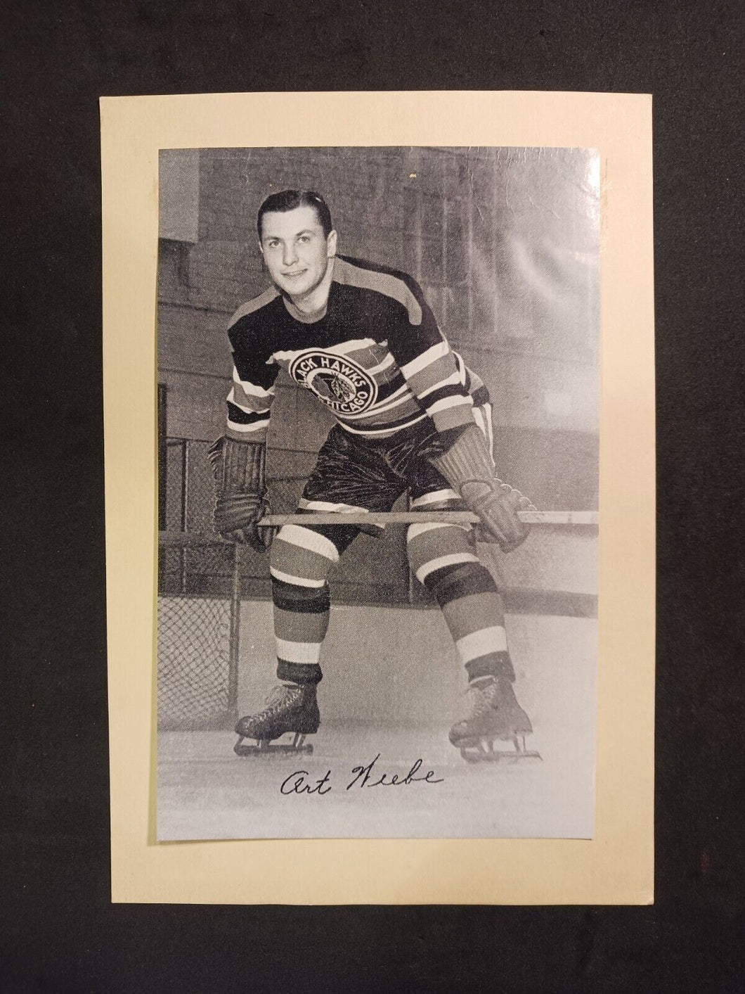 Art Wiebe 1934-44 Group I Beehive Chicago Blackhawks