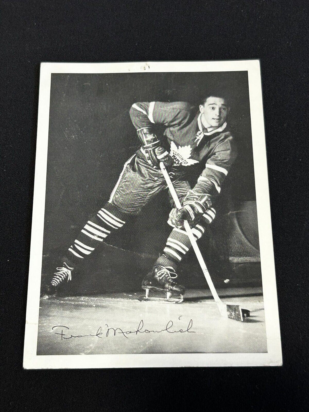 1960-61 York Peanut NHL Mahovlich Toronto Maple Leafs Photo 5X7