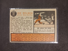 Load image into Gallery viewer, 2011 Topps Heritage 50th Anniversary 1962 Buybacks Ike Delock #201 Brown Back

