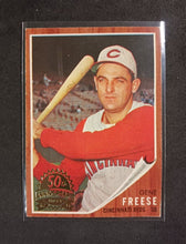 Load image into Gallery viewer, 2011 Topps Heritage 50th Anniversary 1962 Buybacks Gene Freese #205 Brown Back A
