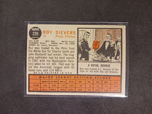 Load image into Gallery viewer, 2011 Topps Heritage 50th Anniversary 1962 Buybacks Roy Sievers #220 Brown Back B
