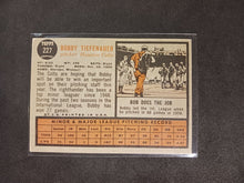 Load image into Gallery viewer, 2011 Topps Heritage 50th Anniversary 1962 Buybacks Bobby Tiefenauer #227 BrownB
