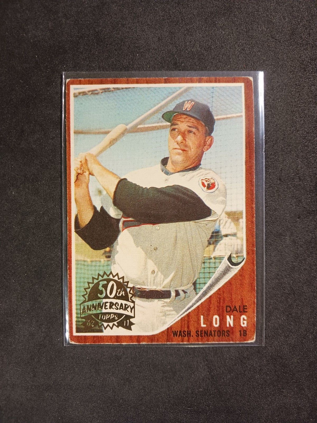 2011 Topps Heritage 50th Anniversary 1962 Buybacks Dale Long #228 Brown Back