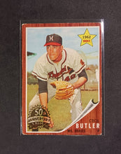Load image into Gallery viewer, 2011 Topps Heritage 50th Anniversary 1962 Buybacks Cecil Butler #239 Brown Back
