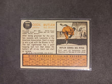 Load image into Gallery viewer, 2011 Topps Heritage 50th Anniversary 1962 Buybacks Cecil Butler #239 Brown Back
