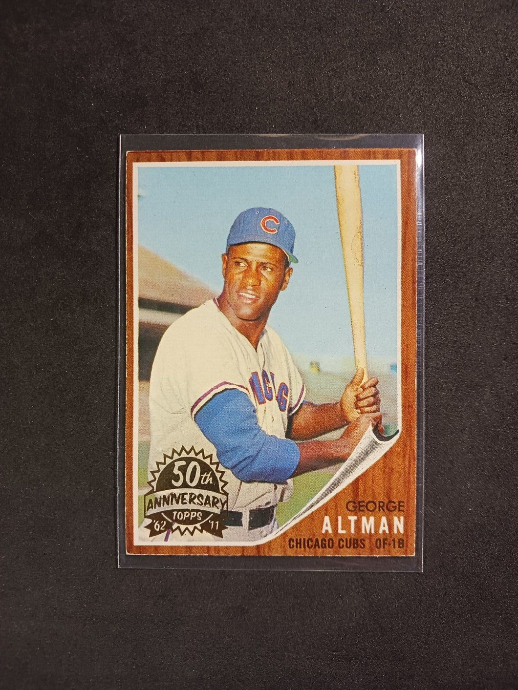 2011 Topps Heritage 50th Anniversary 1962 Buybacks George Altman #240 Brown Back