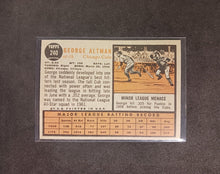 Load image into Gallery viewer, 2011 Topps Heritage 50th Anniversary 1962 Buybacks George Altman #240 Brown Back
