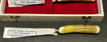 Load image into Gallery viewer, Ashberry Knife Set of 6 with Mint Shape and Fitted Box, EX+
