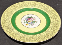 Load image into Gallery viewer, Vintage Johnson Bros Pareek Yellow &amp; Green 10 1/2&quot; Dinner Plate
