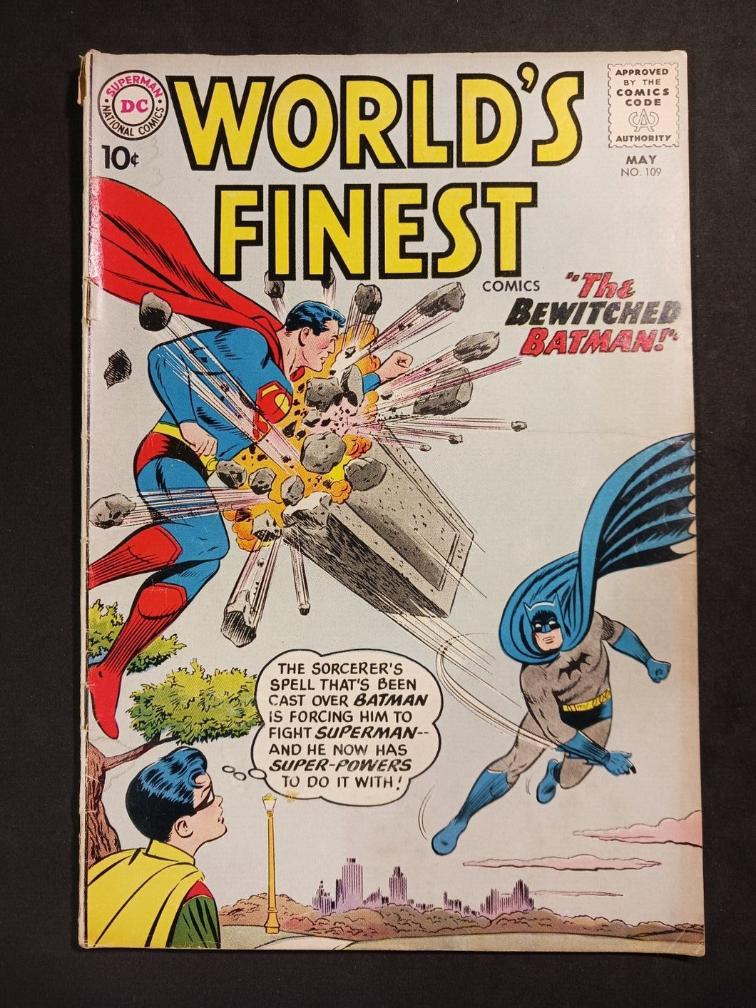 1960 World's Finest #109 DC Comics VG
