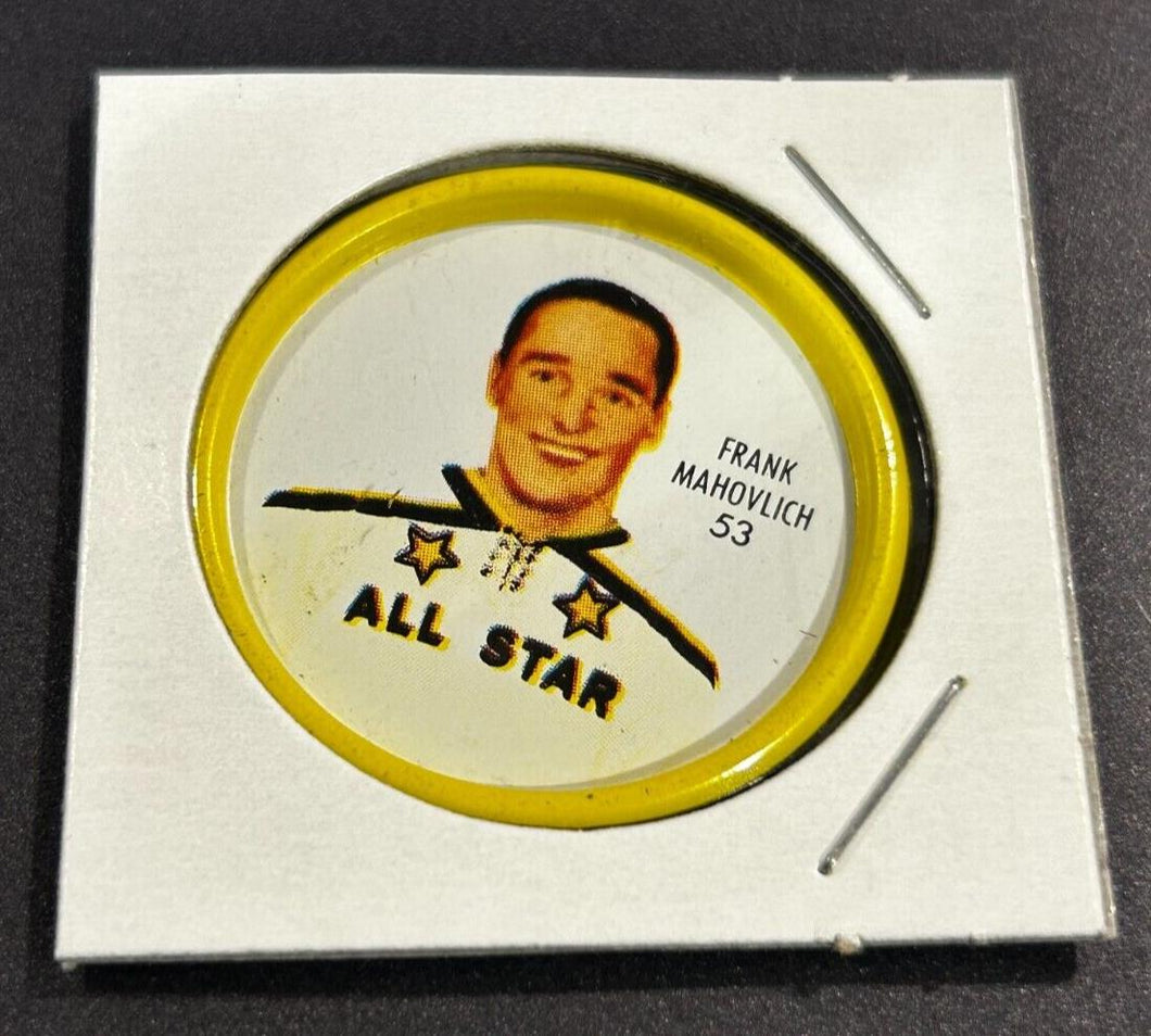 1962-63 Shirriff Hockey Coin Frank Mahovlich #53