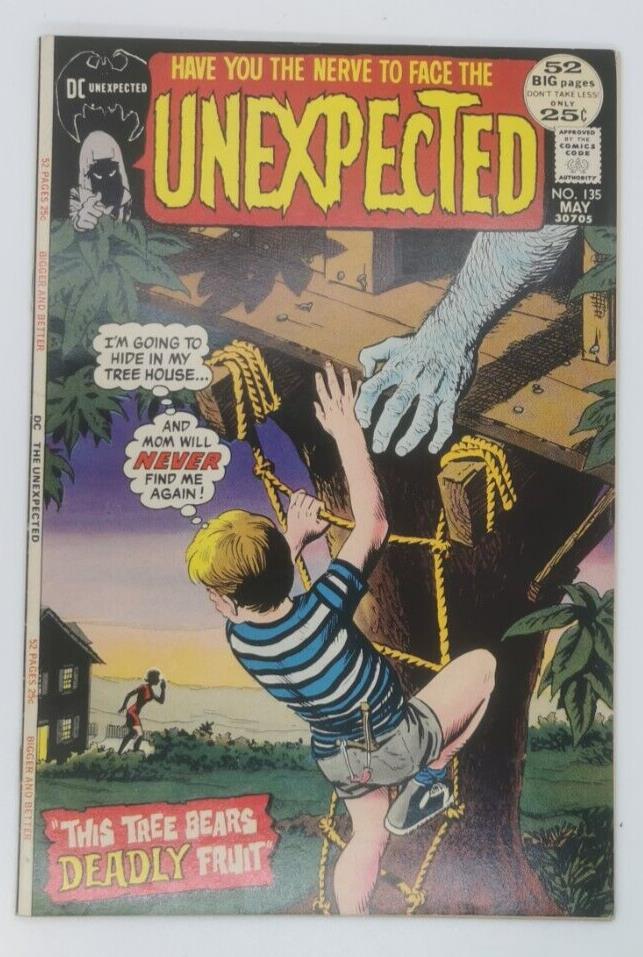 1972 The Unexpected Vol. 17 #135, DC Comics, VF+ 8.5