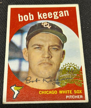 Load image into Gallery viewer, 2008 Topps Heritage 50th Anniversary 1959 Buybacks #86 Bob Keegan White Back
