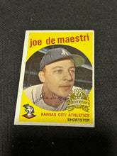 Load image into Gallery viewer, 2008 Topps Heritage 50th Anniversary 1959 Buybacks #64 Joe De Maestri White Bk C

