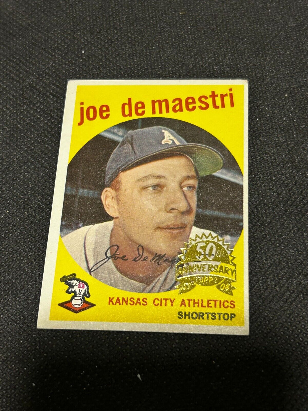 2008 Topps Heritage 50th Anniversary 1959 Buybacks #64 Joe De Maestri White Bk C