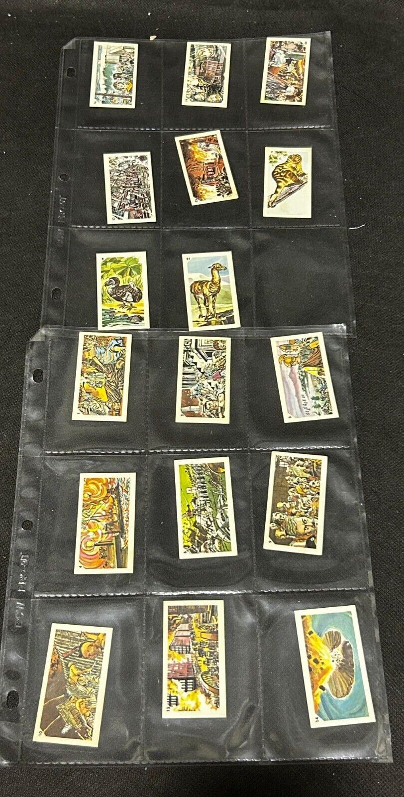 1960's Nabisco Earth Shaking Events Lots X 17 cards