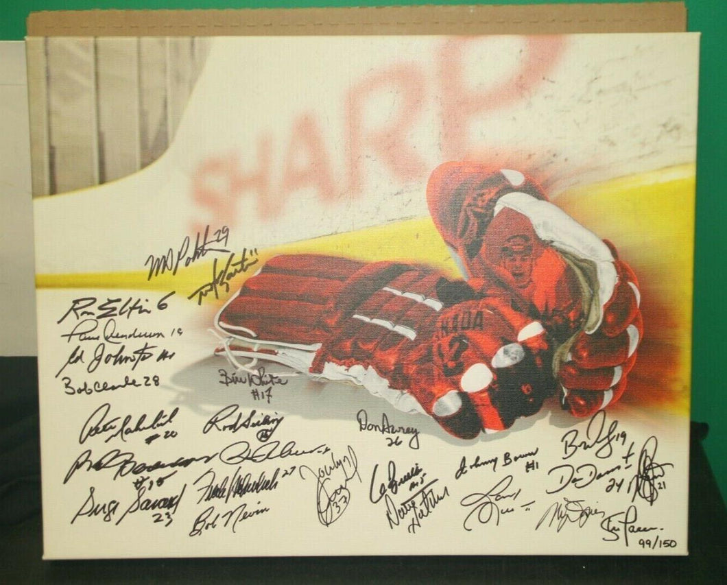 2014 Heritage Hockey Classic Team Canada '72 Signed Limited Edition Canvas