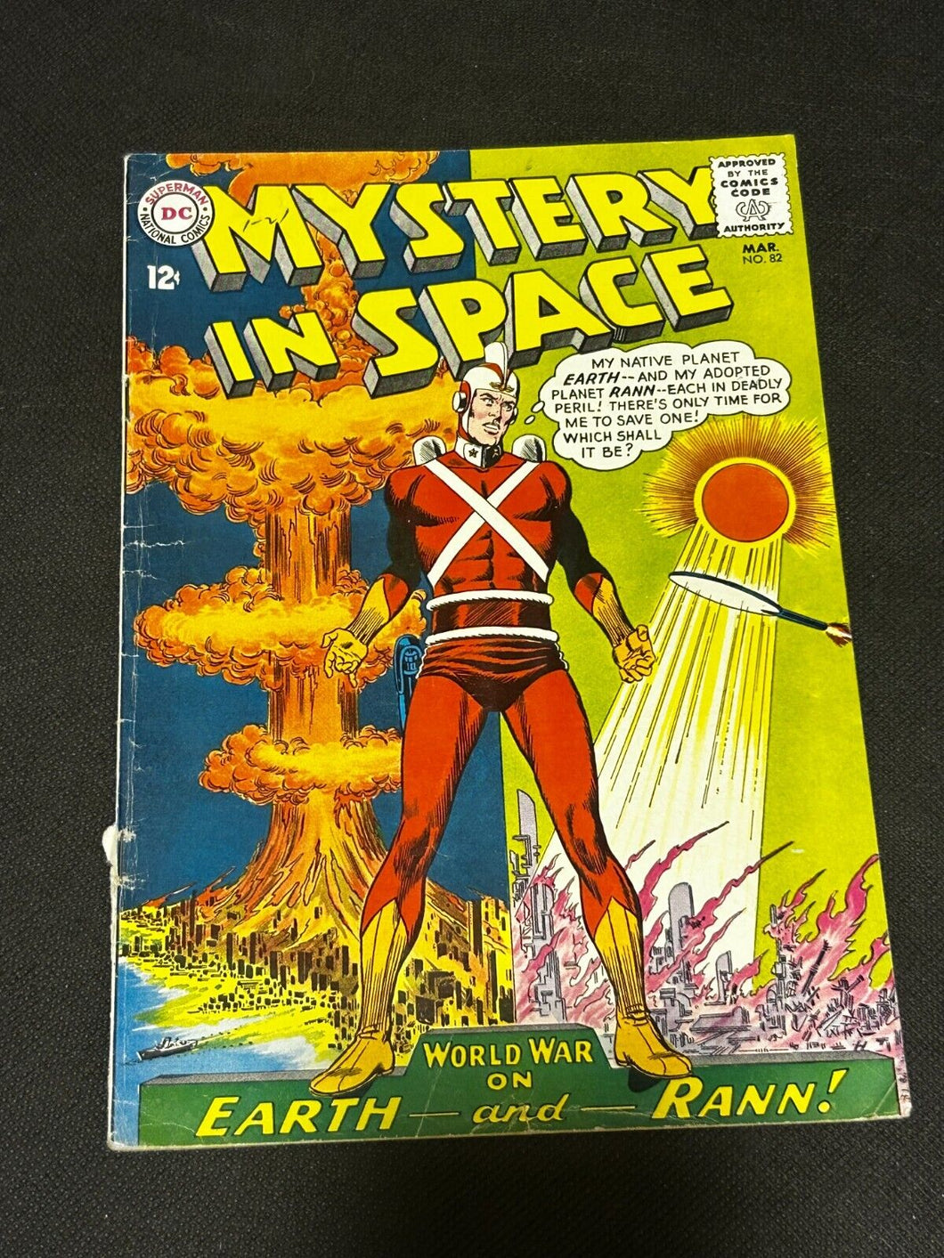1963 DC Comics Mystery in Space #82, VG