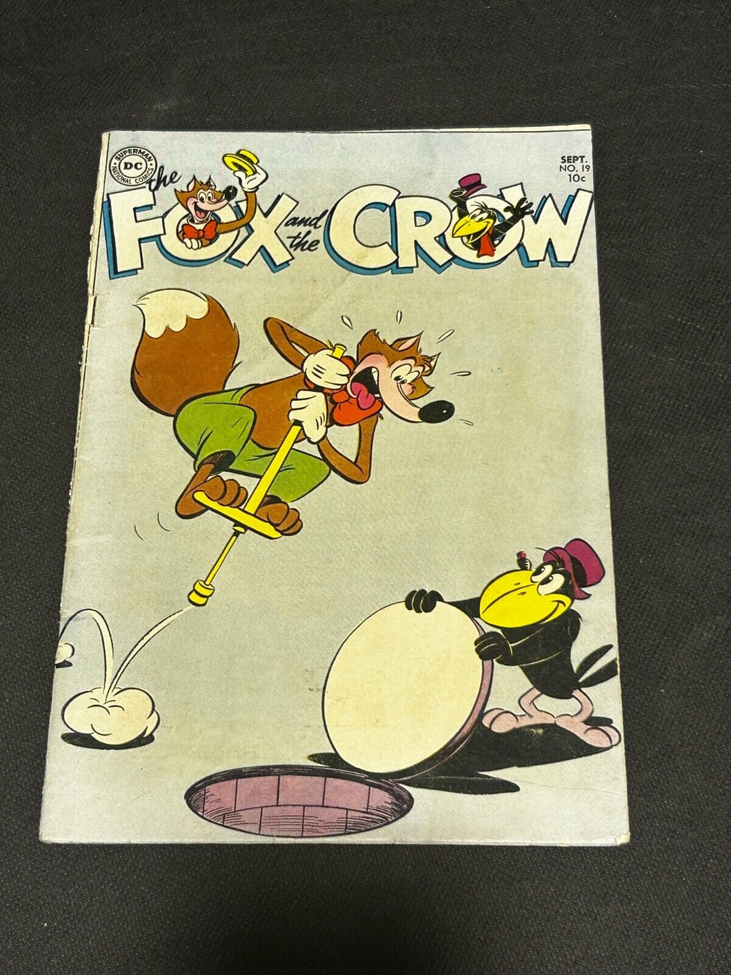 1954 DC Comics The Fox and the Crow #19, 3.0 G+