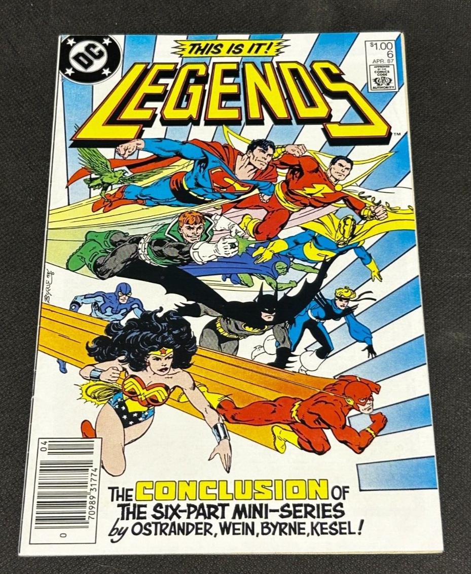 1987 DC Comics This is it Legends #6 CPV 8.0 FINE