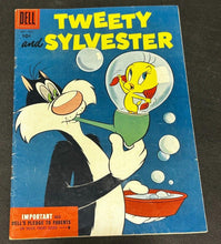 Load image into Gallery viewer, 1954 Dell Comics Tweety and Sylvester #10, EX+
