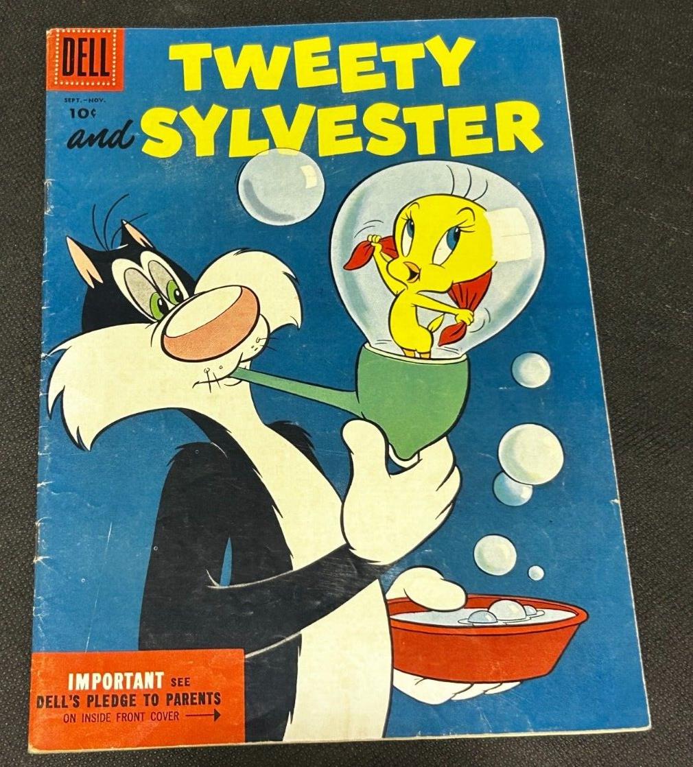 1954 Dell Comics Tweety and Sylvester #10, EX+