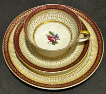 Load image into Gallery viewer, Germany US Zone Golden Rose Trio Cup and Saucer, EX+
