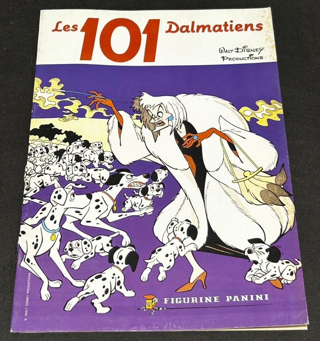 1985 Panini Walt Disney Productions Les 101 Dalmatiens Book