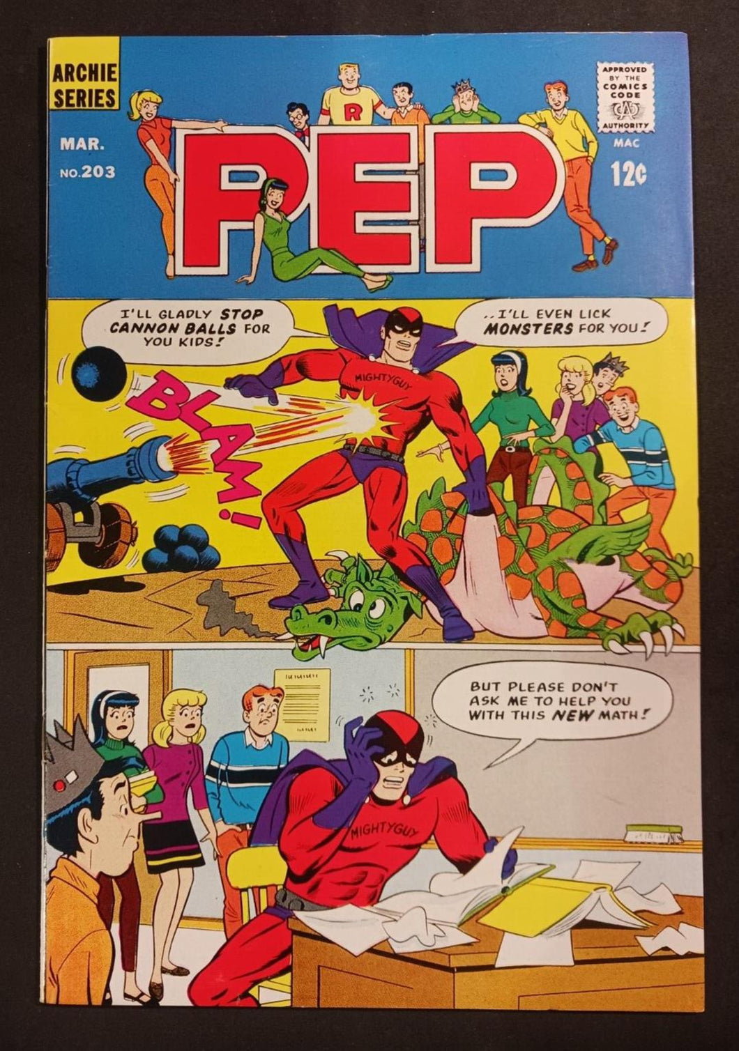 1967 PEP #203 Archie Series Comics VF 8.0