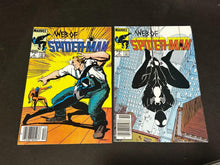 Load image into Gallery viewer, 1985 Marvel Comics Web of Spider-man Issue 8 and 9 CPV, VF

