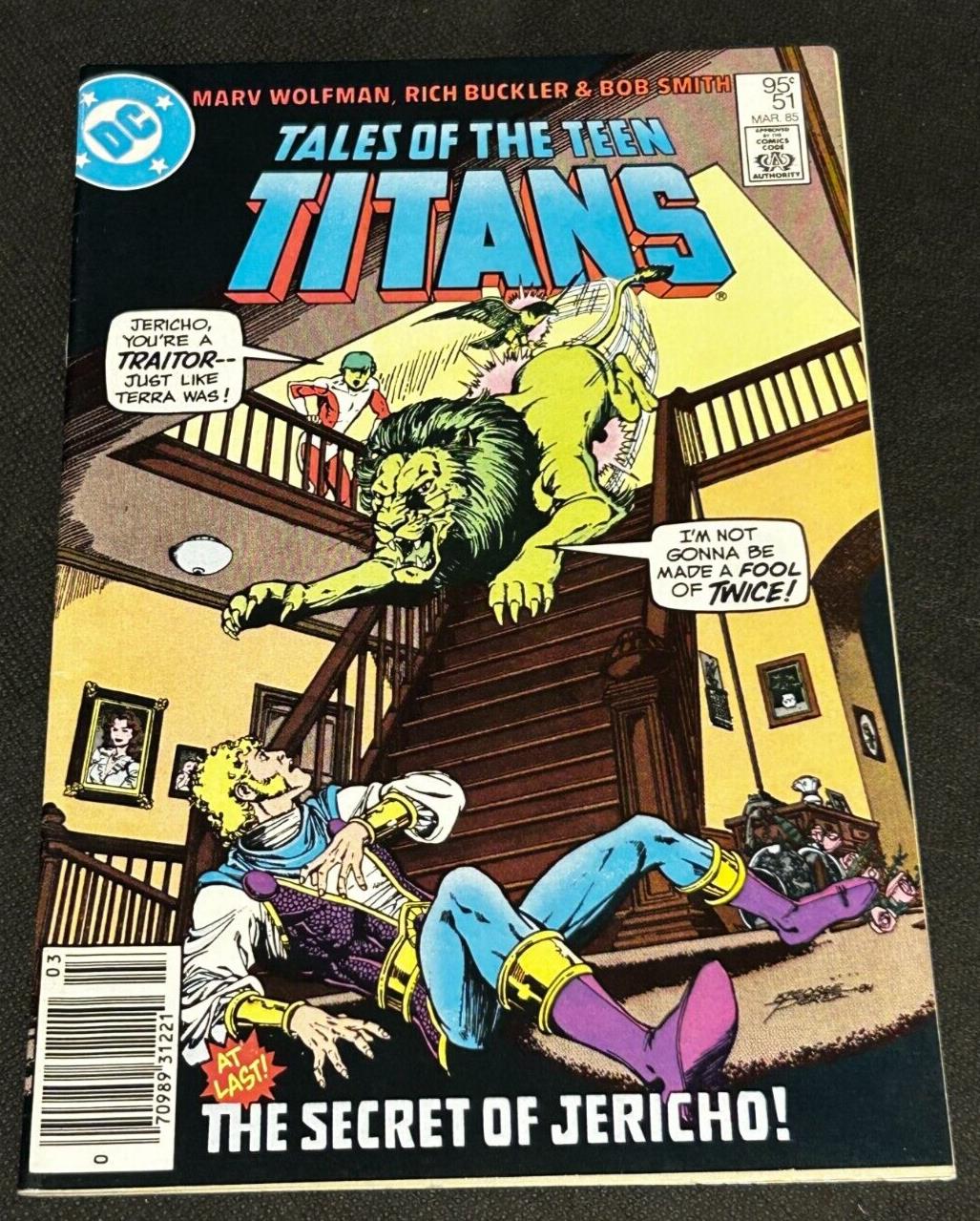 1985 DC Comics Tales of the Teen Titans Issue 51, CPV, EX+