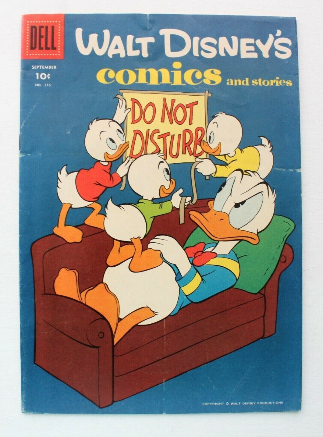 Walt Disney's Comics and Stories (1940 Dell/Gold Key/Gladstone) #216