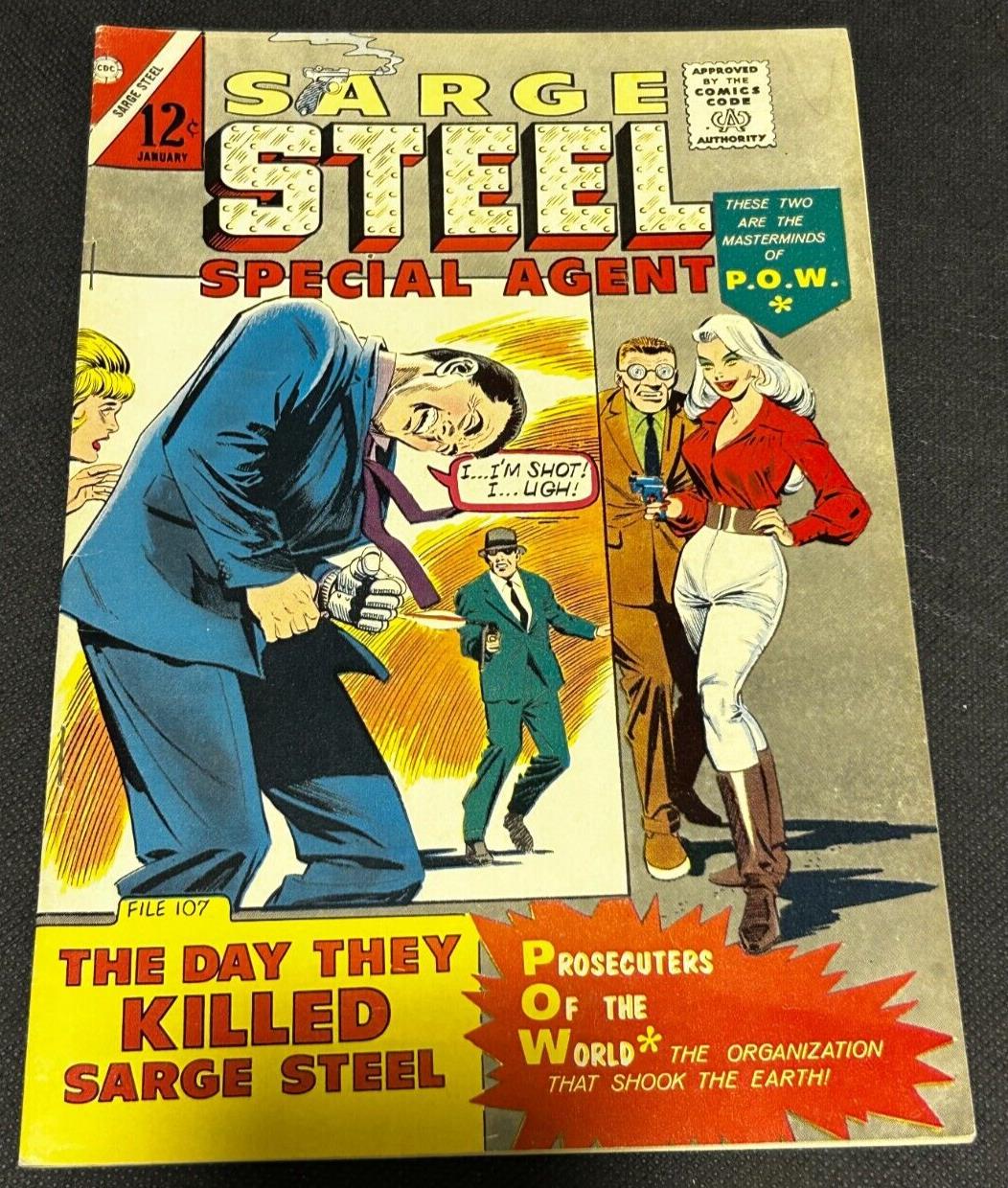 1966 CDC Sarge Steel Special Agent Issue 7, 7.0 F+