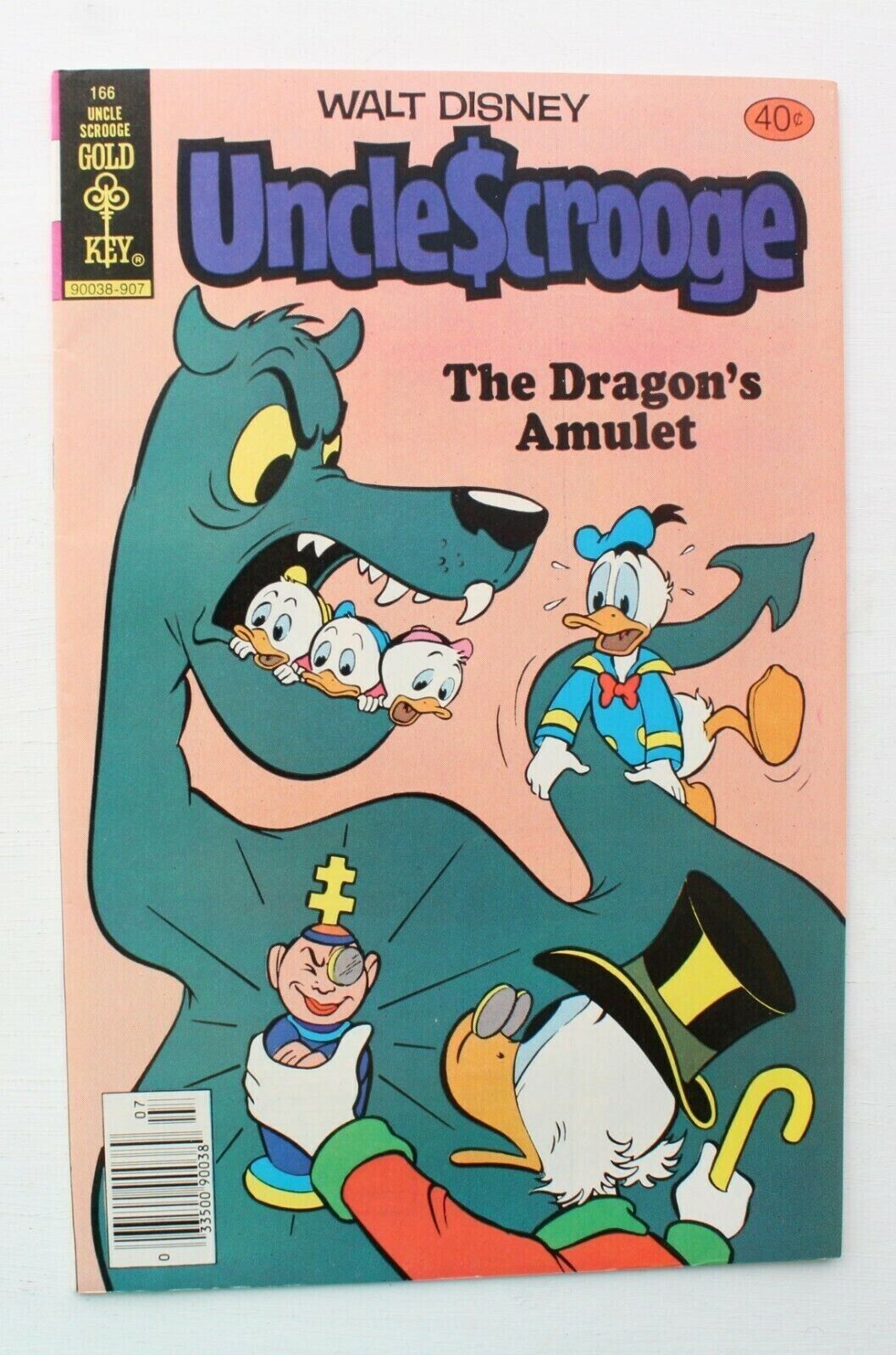 Uncle Scrooge (1954 Dell/Gold Key/Gladstone/Gemstone Series) #166 in NM- Shape
