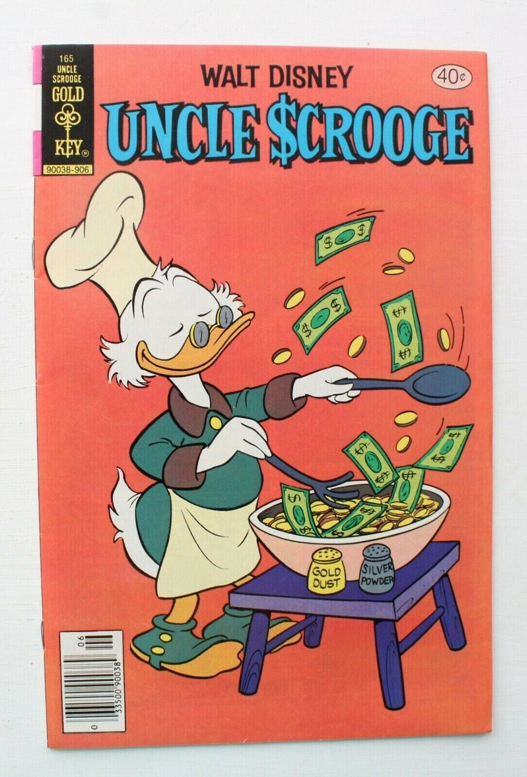 Uncle Scrooge (1954 Dell/Gold Key/Gladstone/Gemstone Series) #165 in NM- Shape