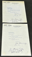 Load image into Gallery viewer, Sept 14 1948 John Sherman Cooper Senator of Kentucky Double Signed Letter, EX
