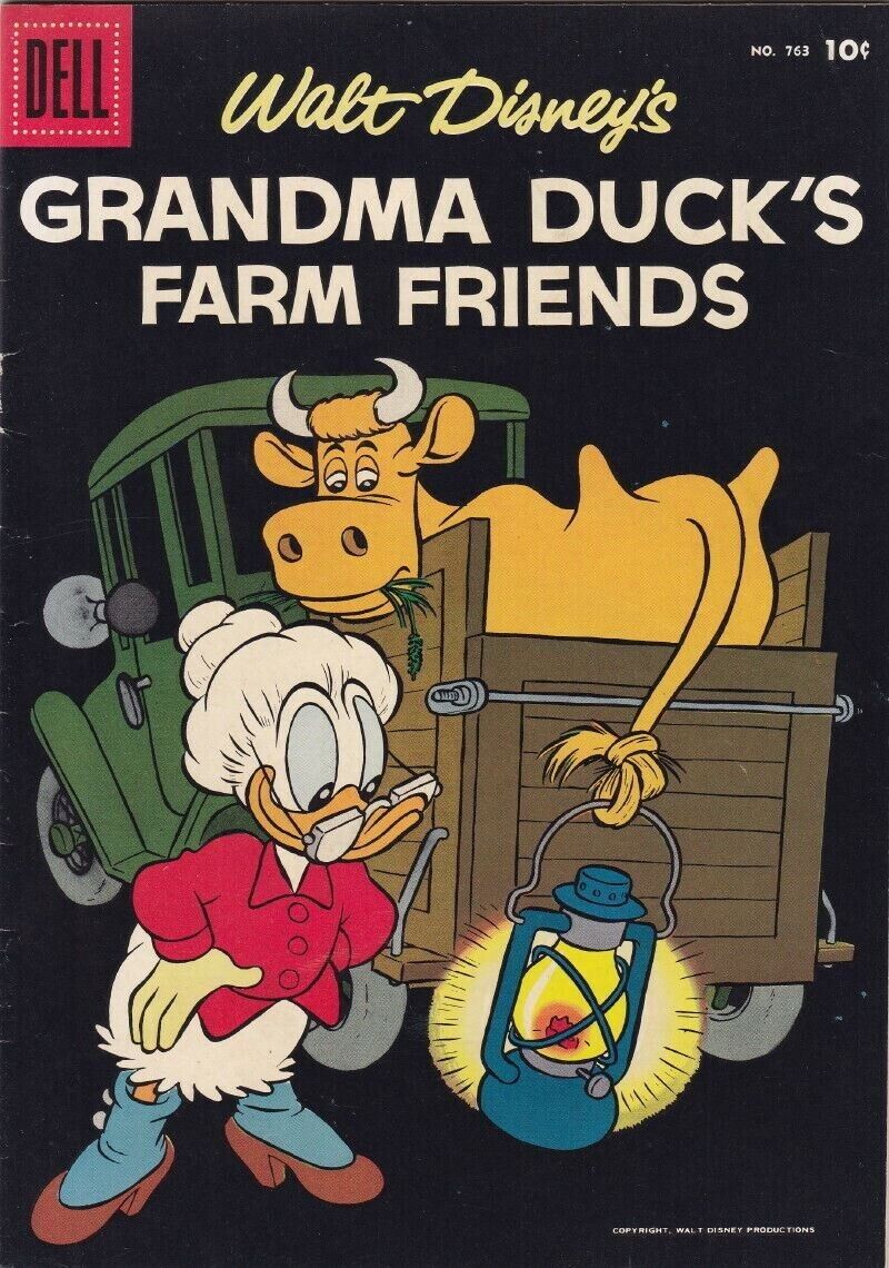 Four Color Walt Disney's Grandma Duck's Farm Friends #763