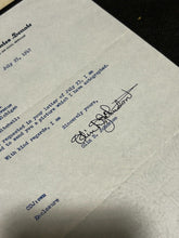 Load image into Gallery viewer, July 25th 1947, SIGNED letter by Olin D. Johnston Senator of South Carolina, EX
