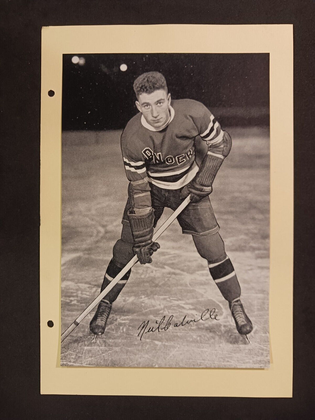 1934-43 Group I Neil Colville New York Rangers Beehive