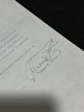 Load image into Gallery viewer, August 4th 1947 Autograph Letter of Herbert R. O'Conor Senator of Maryland, EX
