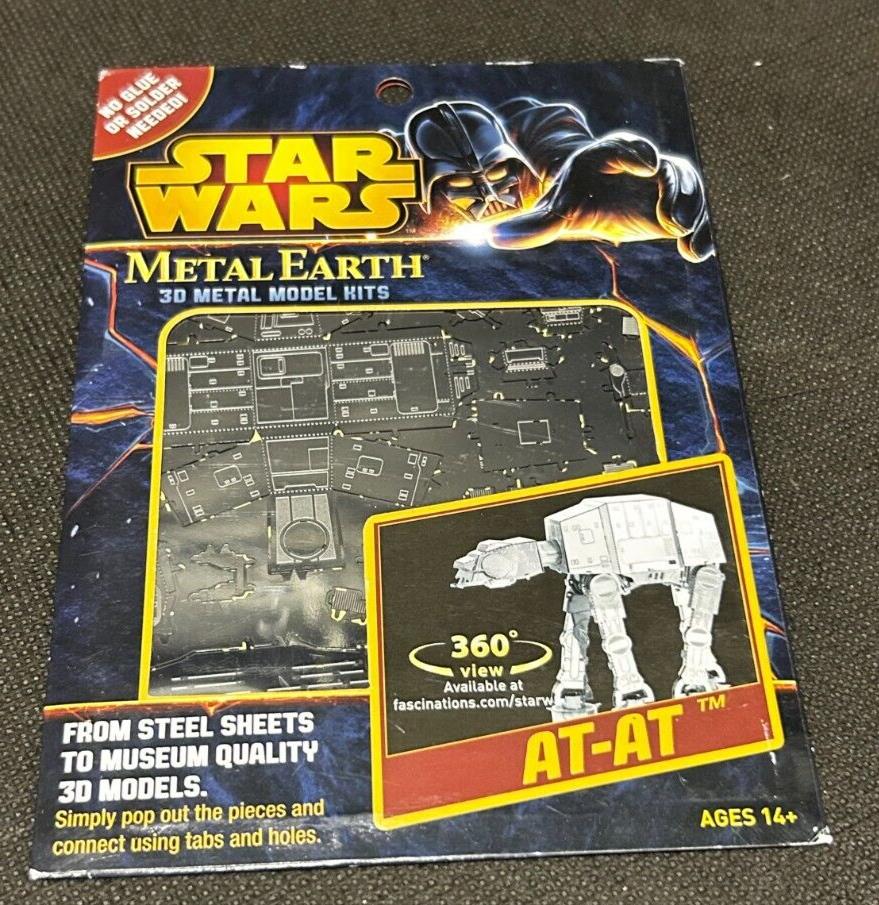 Star Wars Metal Earth 3D Metal Model Kits At-At, Sealed