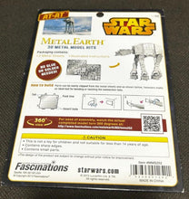 Load image into Gallery viewer, Star Wars Metal Earth 3D Metal Model Kits At-At, Sealed
