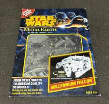 Load image into Gallery viewer, Star Wars Metal Earth 3D Metal Model Kits Millennium Falcon, Sealed
