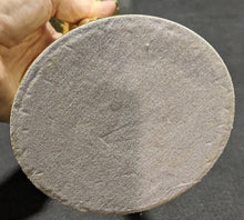 Load image into Gallery viewer, Decorative Gold Tone Based, Glass Cover Candle Stick Holder
