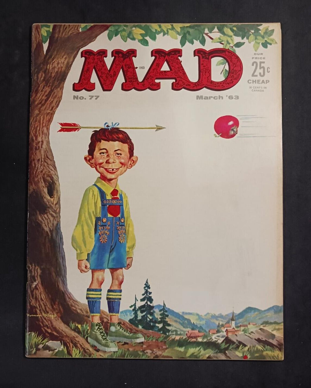 1963 - March MAD Magazine #77, VF/NM 9.0