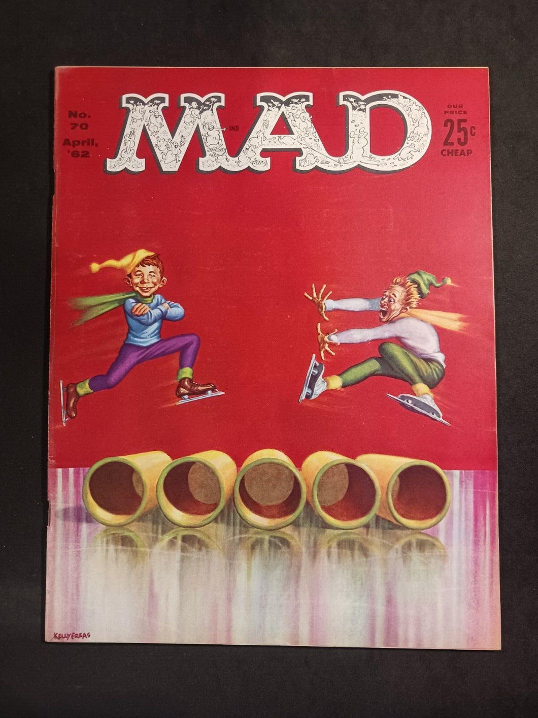 1962 April MAD Magazine #70 - Kelly Freas Cover, VF/NM 9.0